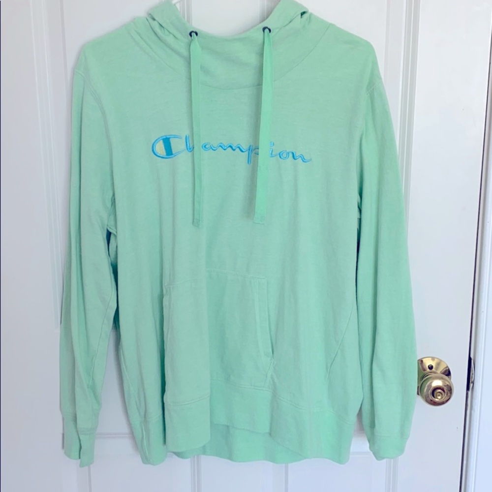 Champion long sleeve with hood